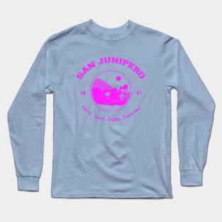 San Junipero (Pink) Long Sleeve T-Shirt